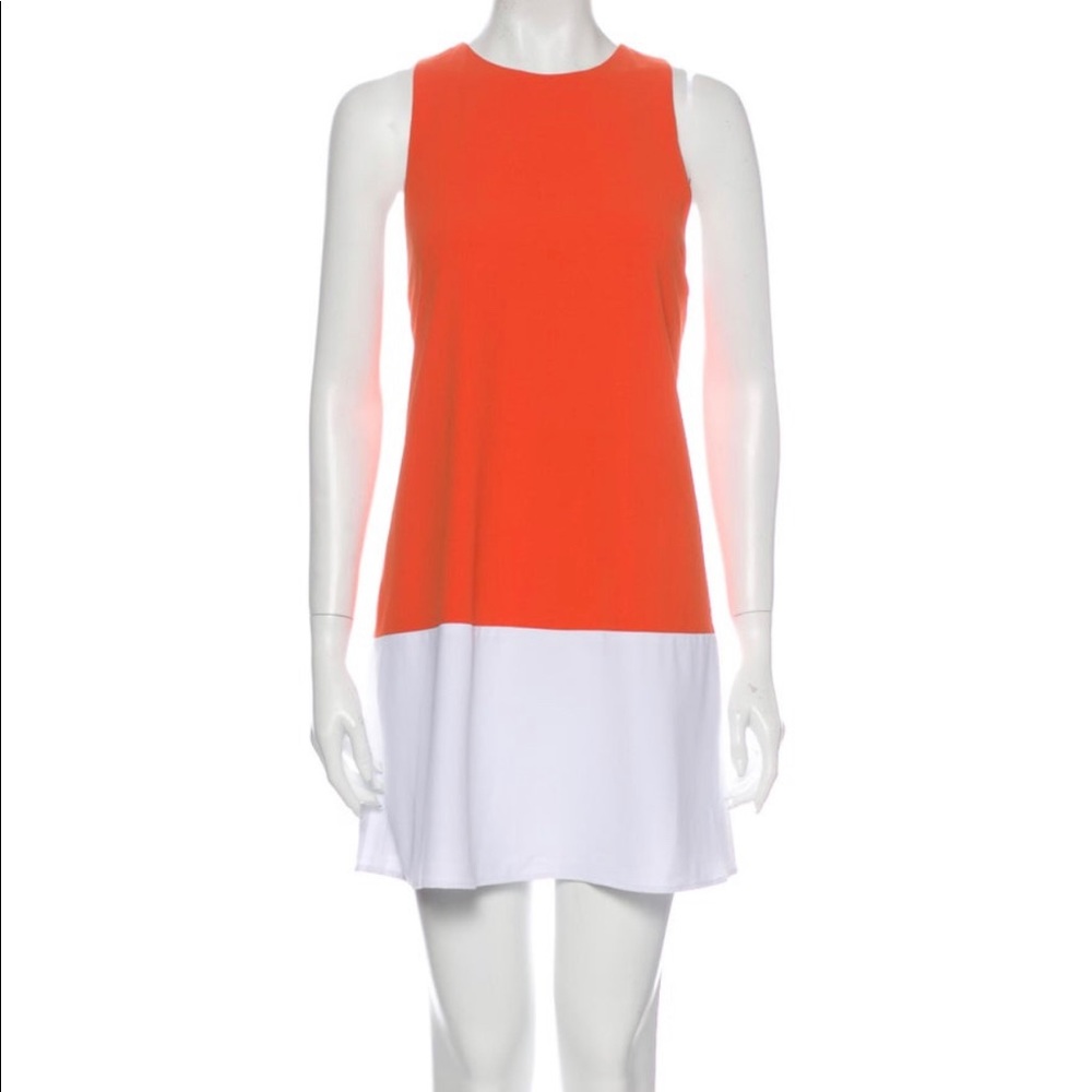 Alice + Olivia Color Block Shift Dress small
